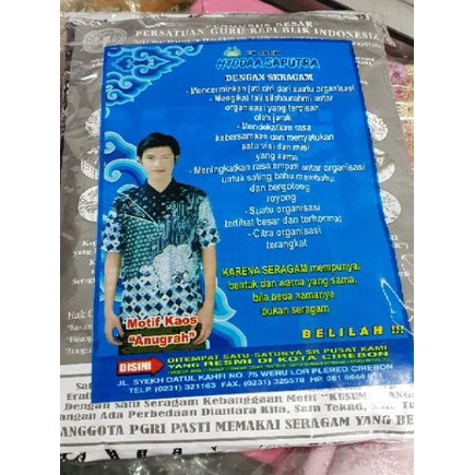 Termurah Kain Seragam PGRI KUSUMA BANGSA, KORPRI 2022 & KORPRI SRITEX