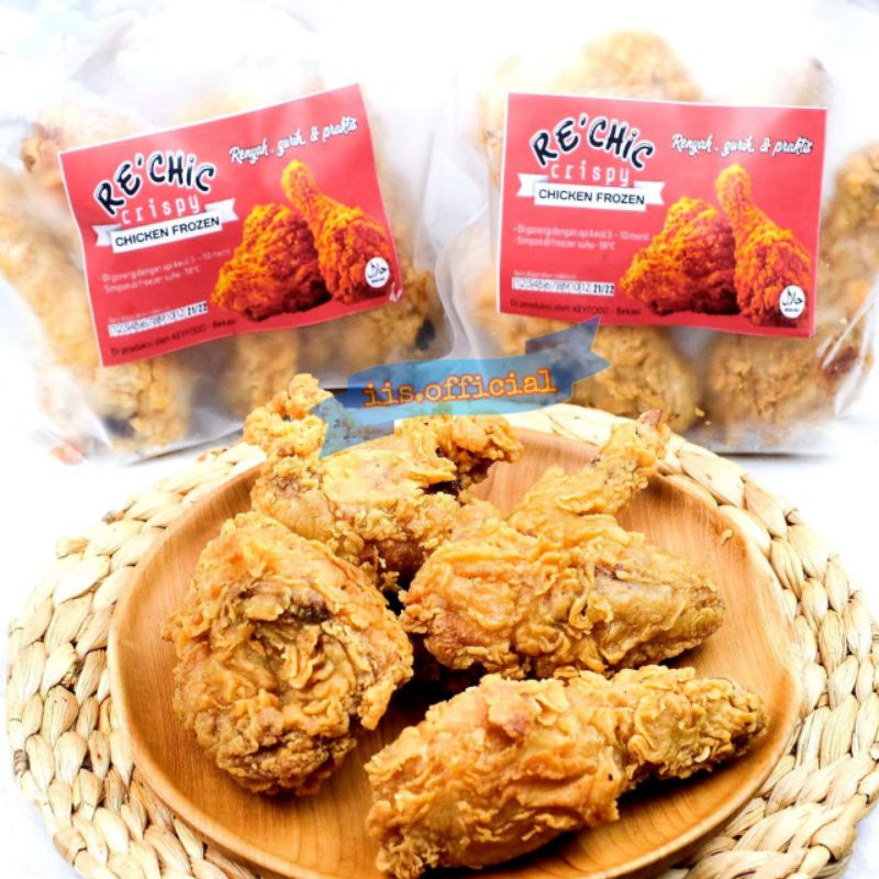 

RE'CHIC CRISPY / AYAM CRISPY / CHICKEN FROZEEN / FROZEEN FOOD / AYAM TEPUNG / BEKAL ANAK