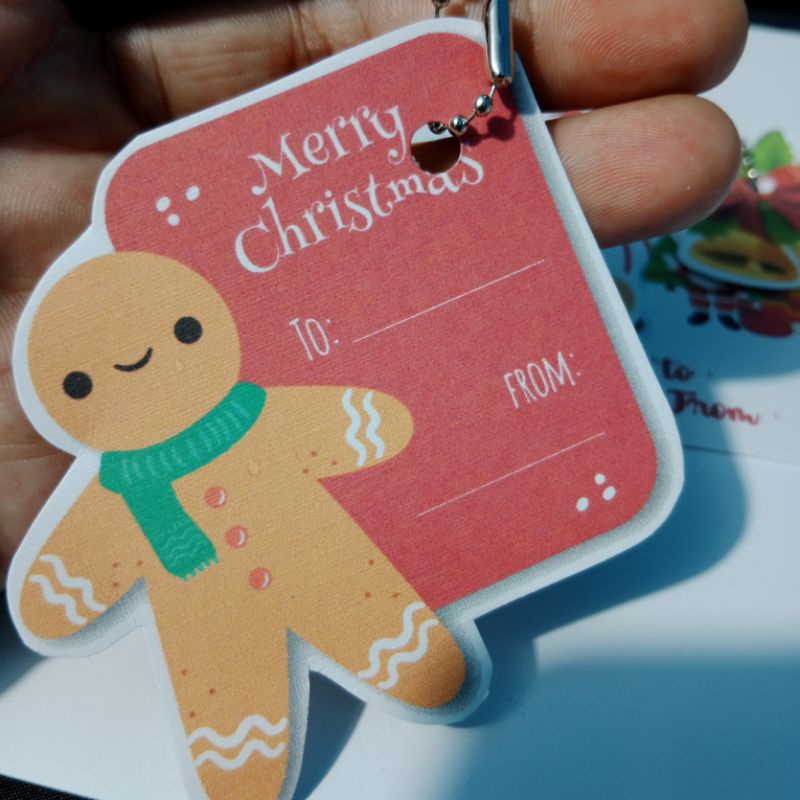 

Christmas Hangtag Label Natal(termasuk rantai)