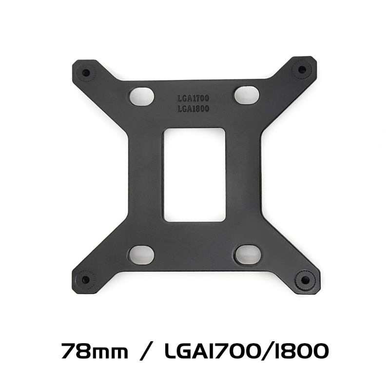 Bt Komputer Motherboard Soleplate CPU Backplate Didedikasikan All-metal Backplate Kit Motherboard Radiator Mounting Bracket