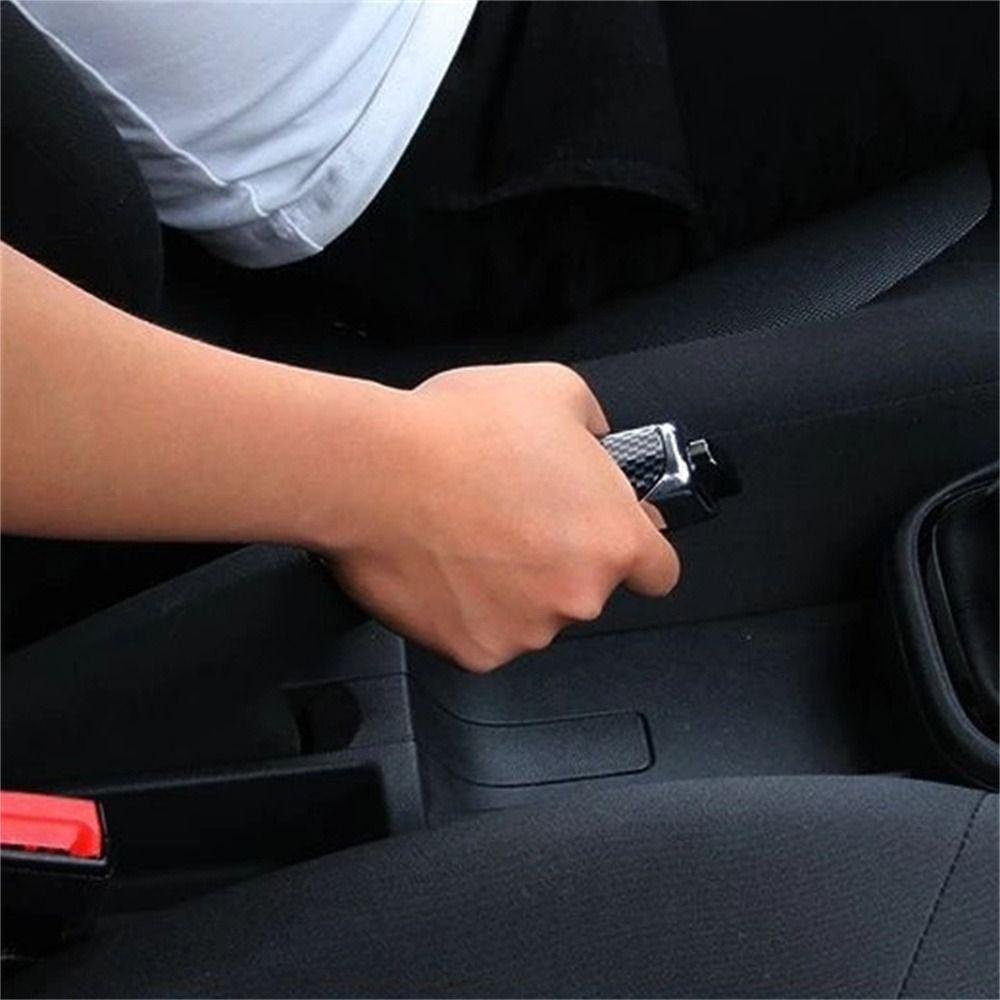 REBUY Rebuy Handbrake Cover Aksesoris Mobil Kualitas Tinggi Universal Mobil Styling Anti-slip Bagian Truk Rem Tangan Pelindung Case