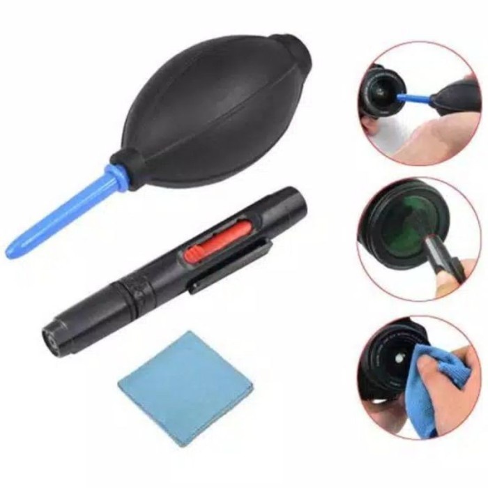 SUKSES- SUKSES-Pembersih Lensa 4-In-1 Camera Lens Camera Lens Cleaning Kit