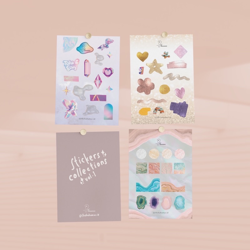 

Sticker Sheet by The Bahamas vol 1