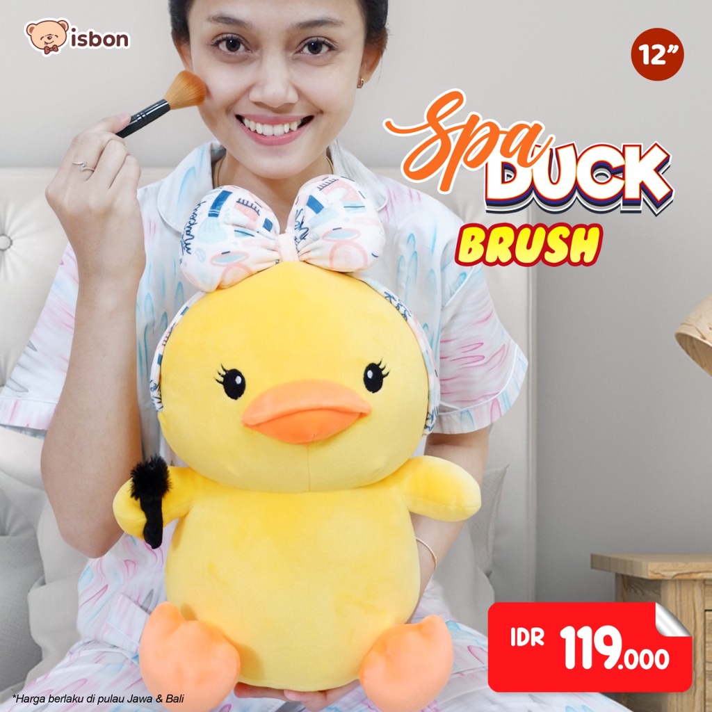 Boneka Bebek Duck Makeup Cucumber Brush Pita Piyo Lucu Mainan Anak By Istana Boneka
