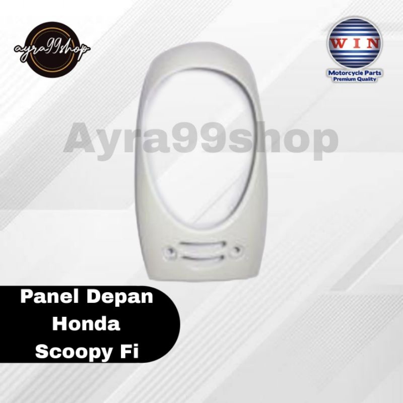 PANEL DASI COVER DADA MOTOR  COVER DEPAN HONDA SCOOPY FI K16 MERK WIN