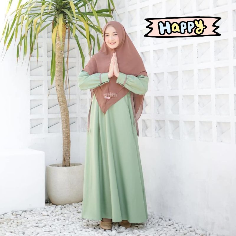 NASRA SYARI - Baju Gamis Busui Dress Wanita Fashion Muslim Ukuran M L XL XXL 3XL 4XL Jumbo Untuk Aca