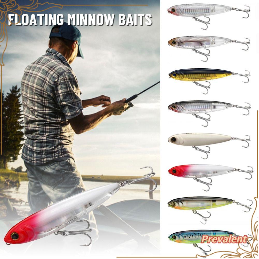 Preva Umpan Ikan Kecil Mengambang Desain Jepang9071Kopbaits Tackle Bergaris bass Musim Dingin Memancing Top Water Lure