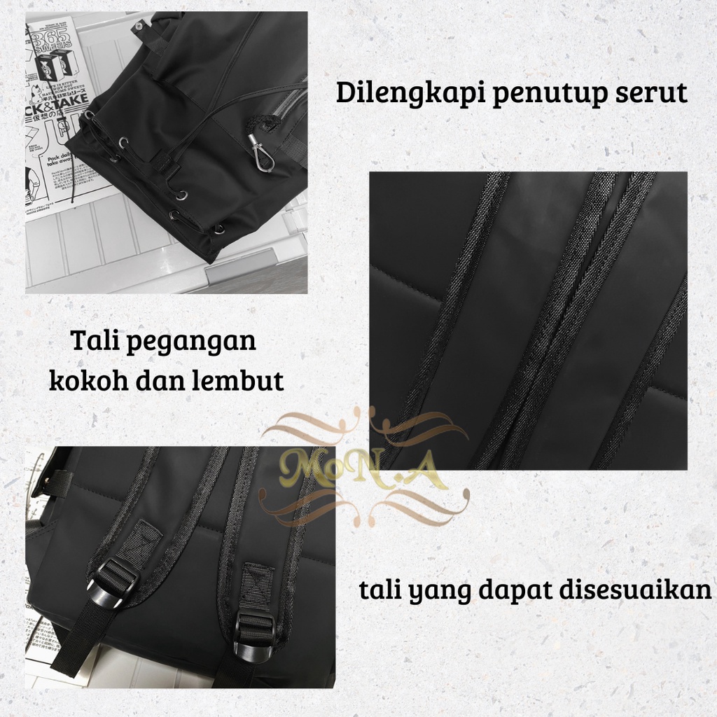 [JWALK] Tas Ransel Pria/Wanita Backpack Waterproof Trendy Import Premium - M0183