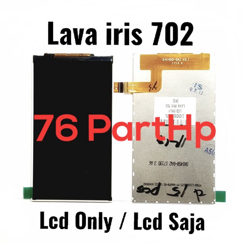 Ori Oem Lcd Only Lava iris 702 - Lava iris Lcd saja