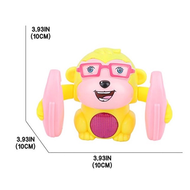 Mainan Happy Flip Little Monkey Baby Voice Control Monyet Tumbling Monyet jungkir balik 688-15 / mainan sensor suara