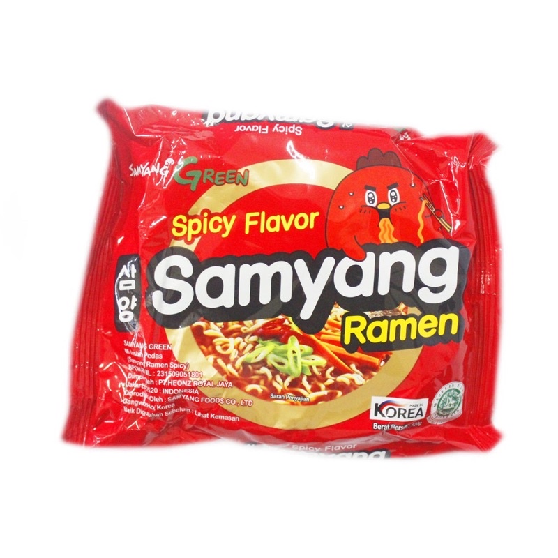 

SamYang Ramen Spicy Flavor 120 gram Halal MUI (1pc)