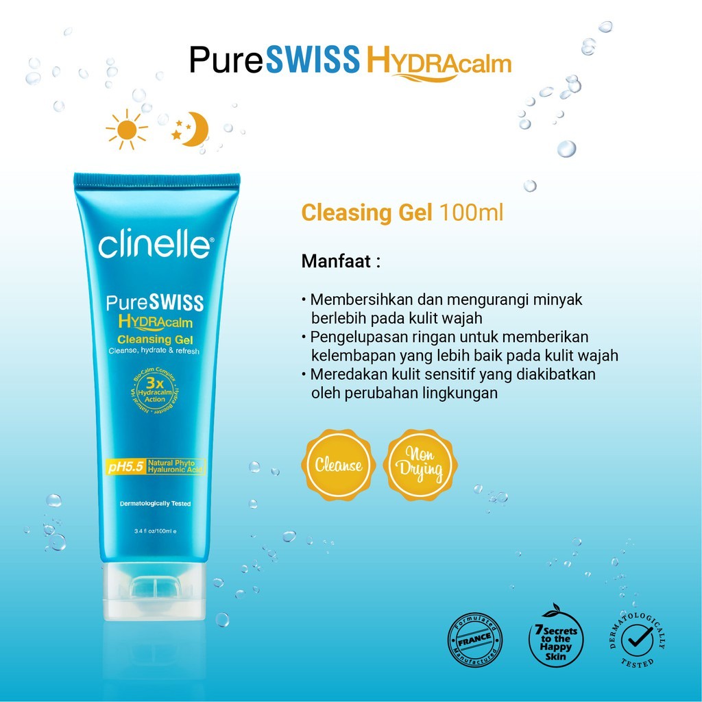 Clinelle Pure Swiss HydraCalm Cleansing Gel 50ml