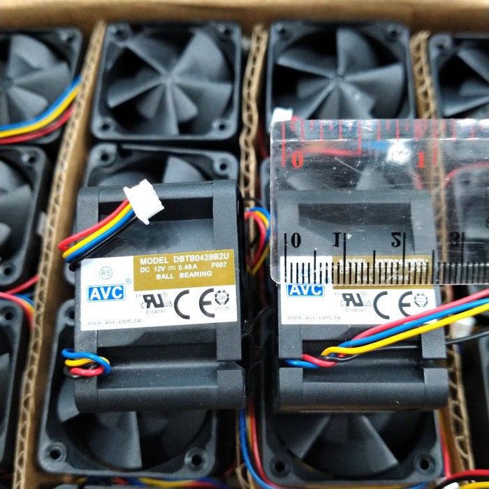 Fan Fan Dc 12V/0.48 A/ Kipas 4X4 Cm 12V/ Mining Fan