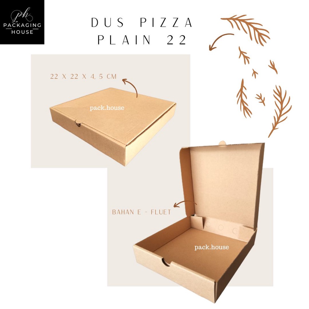 

Box Pizza 22x22x4,5cm | Kardus Pizza Uk 22 | Kardus Pizza Coklat | Box Pizza 22 | Box Hampers Baju |