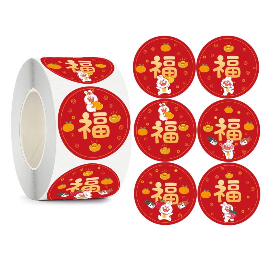 

Stiker Cutting Kelinci Fuk Sticker Toples Parcel Hampers Sincia Imlek
