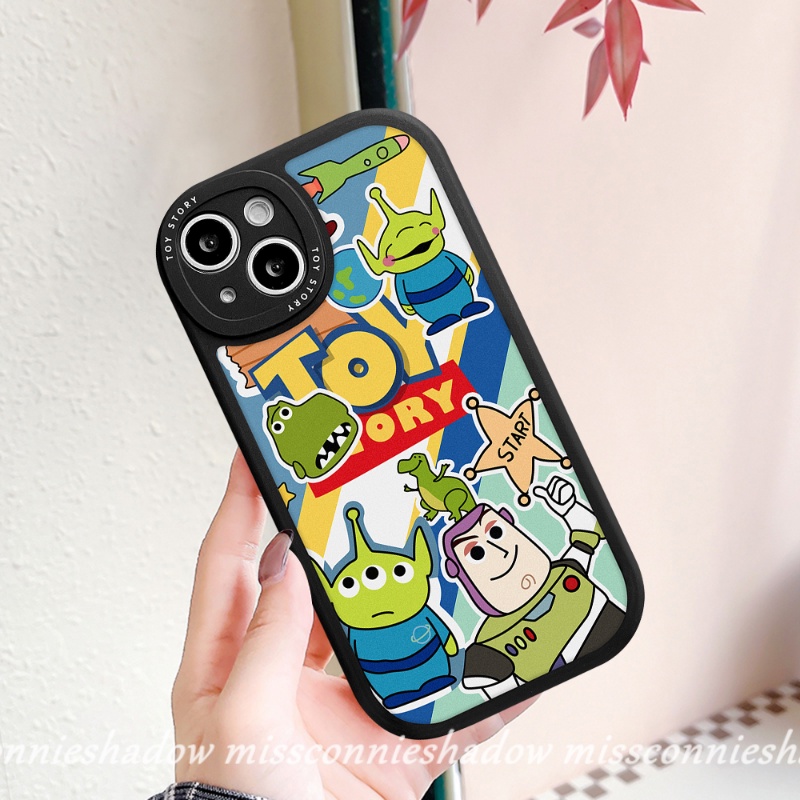 Redmi 9T 9 9A 10 10A 10C 9C PO CO M3 X3 NFC Pro Redmi Note11 10 9 8 11Pro+10Pro Note 11s 9s 10s Note 8Pro 9Pro Mi 12 11 11Lite 11T Toy Story Lucu Strawberry Bear Soft Case Manyo