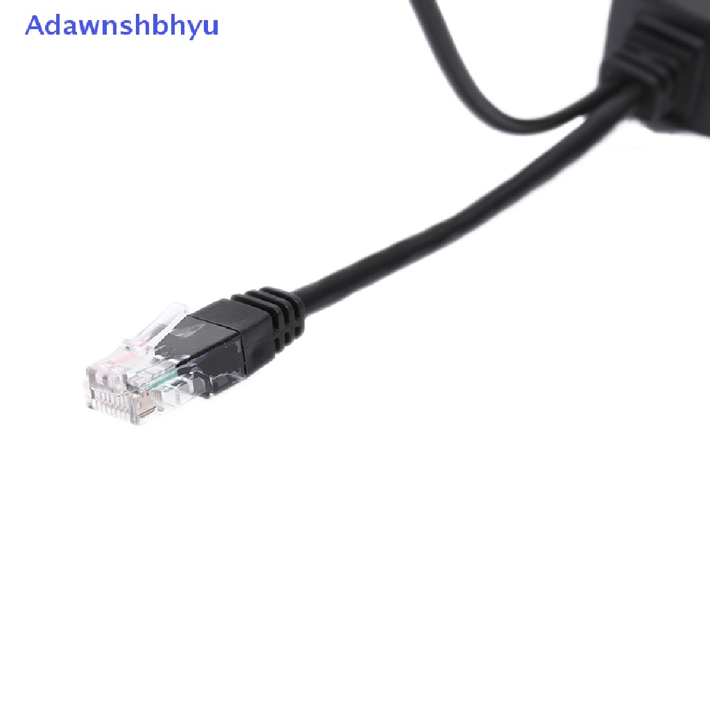 Adhyu Gigabit Active PoE Splitter Power Over Eterna 48V Ke 12V 1A-2A 10.100/1000Mbps ID