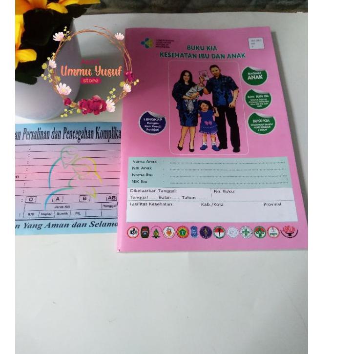 ⇹ Buku KIA ibu & anak UMUM/PMB edisi 2019/2020 (bolak-balik) + Free Stiker P3K ㅜ
