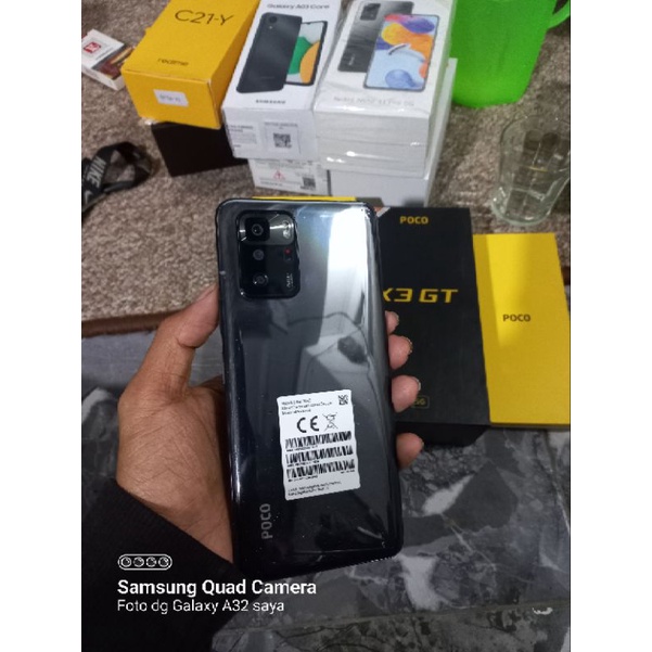 POCO X3 GT RAM 8/256 HP SECOND MURAH BERKUALITAS