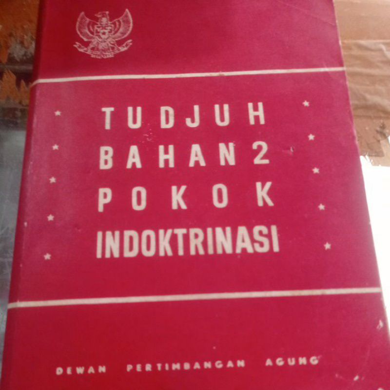 buku tujuh bahan bahan pokok indoktrinasi