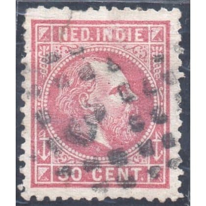 

✨NEW✨ - Prangko/Perangko NED INDIE N-003-015 1870-88 RAJA WILLEM III 50ct