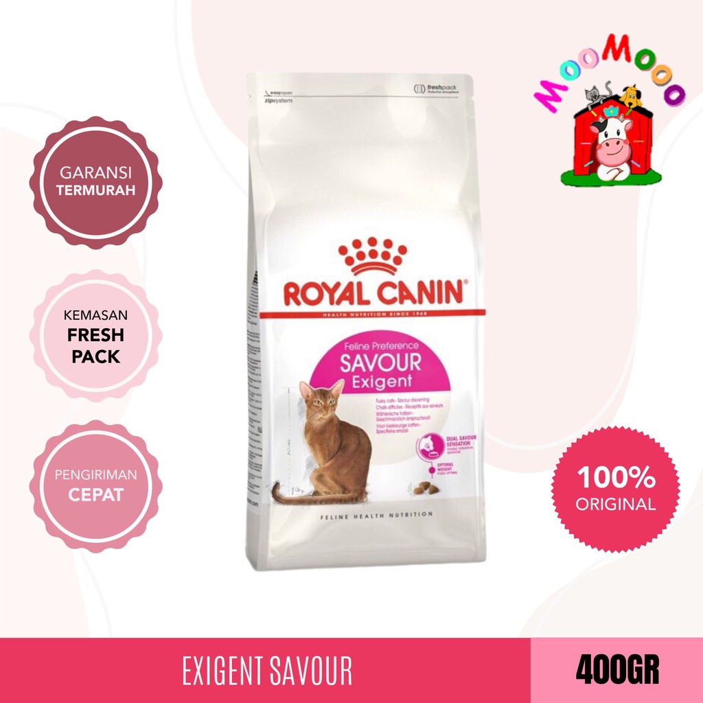 Royal Canin Exigent Savour 35/30 400gr - Makanan Kucing / Cat Food (Freshpack)