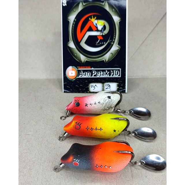 SOFT FROG AP LURE 4cm (AAN PETAK HD). sofrok. sofrok. soprok.