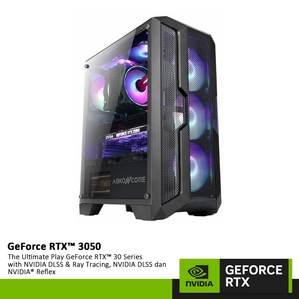 GEFORCE RTX™ PC | Intel Core i5 + GeForce RTX 3050 | LEVEL 5.2