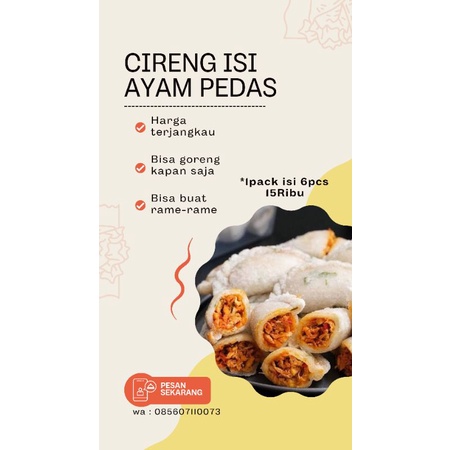 

cireng isi ayam