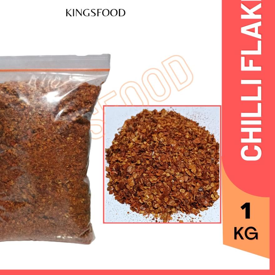 

Menarik Chili Flake 1 KG / Cabe Bubuk Kasar / Cabe Flake Import Halal 66R,