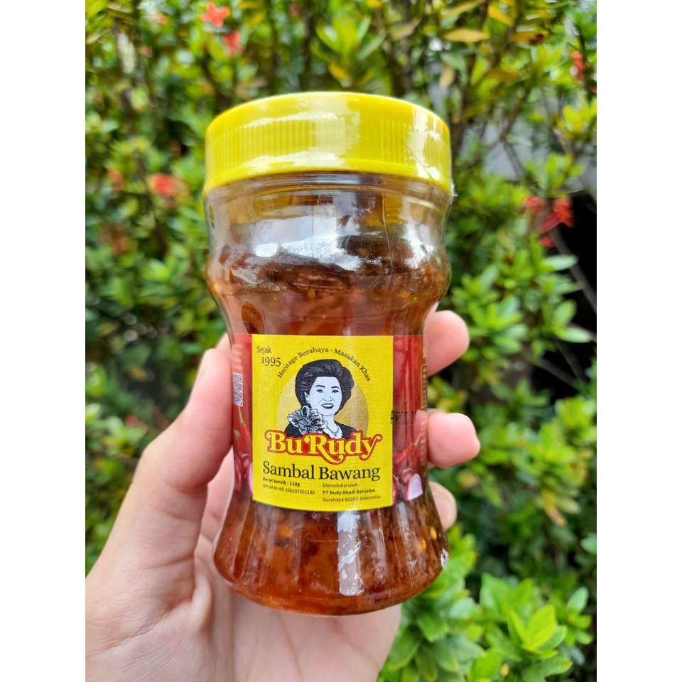 

Sambal Bu Rudy khas Surabaya 130gram pedas mantab