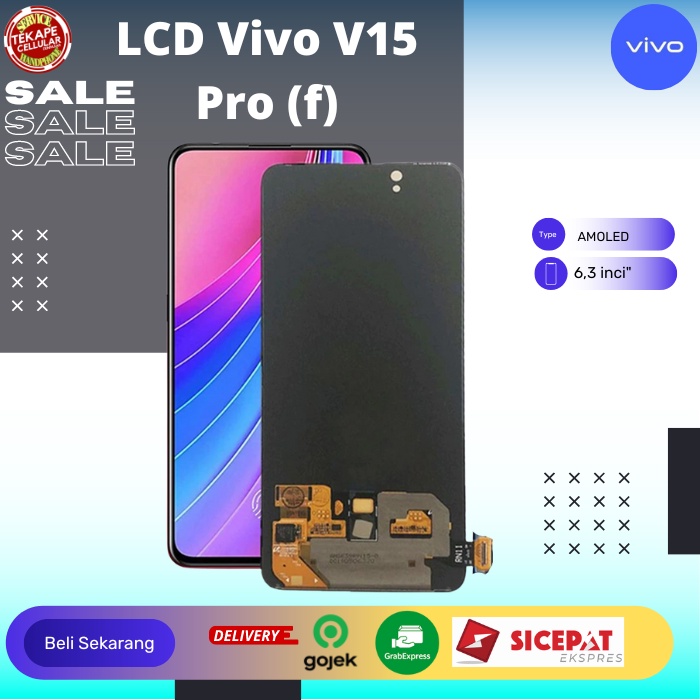 Lcd Vivo V15 Pro Fingerprint bergaransi