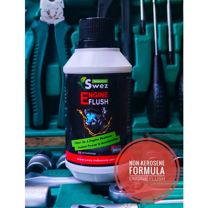 swez engine flush - pembersih endapan oli