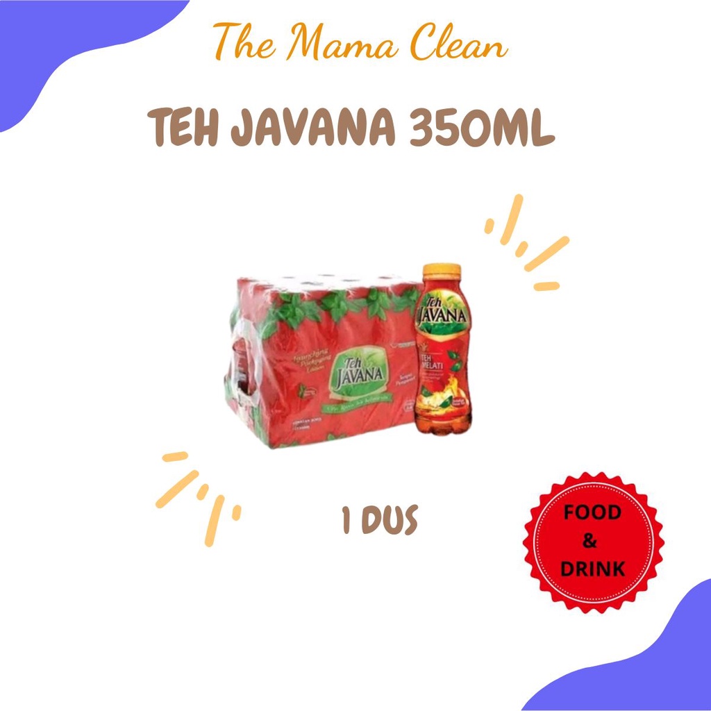 

MINUMAN TEH JAVANA BOTOL 350ML 1 DUS = 12 PCS