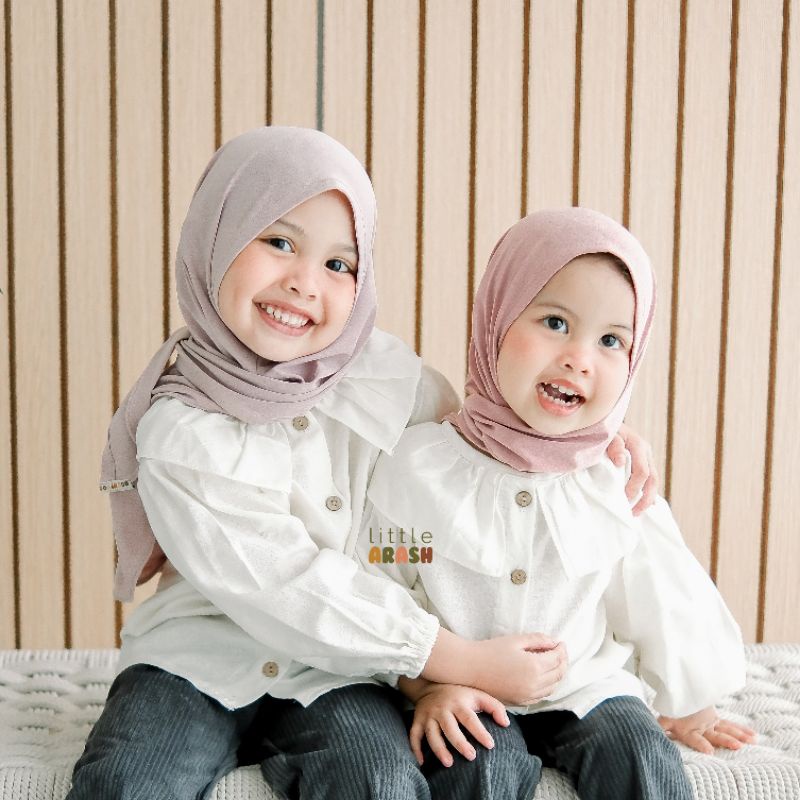 Little Arash | KIMIKO Blouse | Blouse anak perempuan | Atasan anak bahan linen