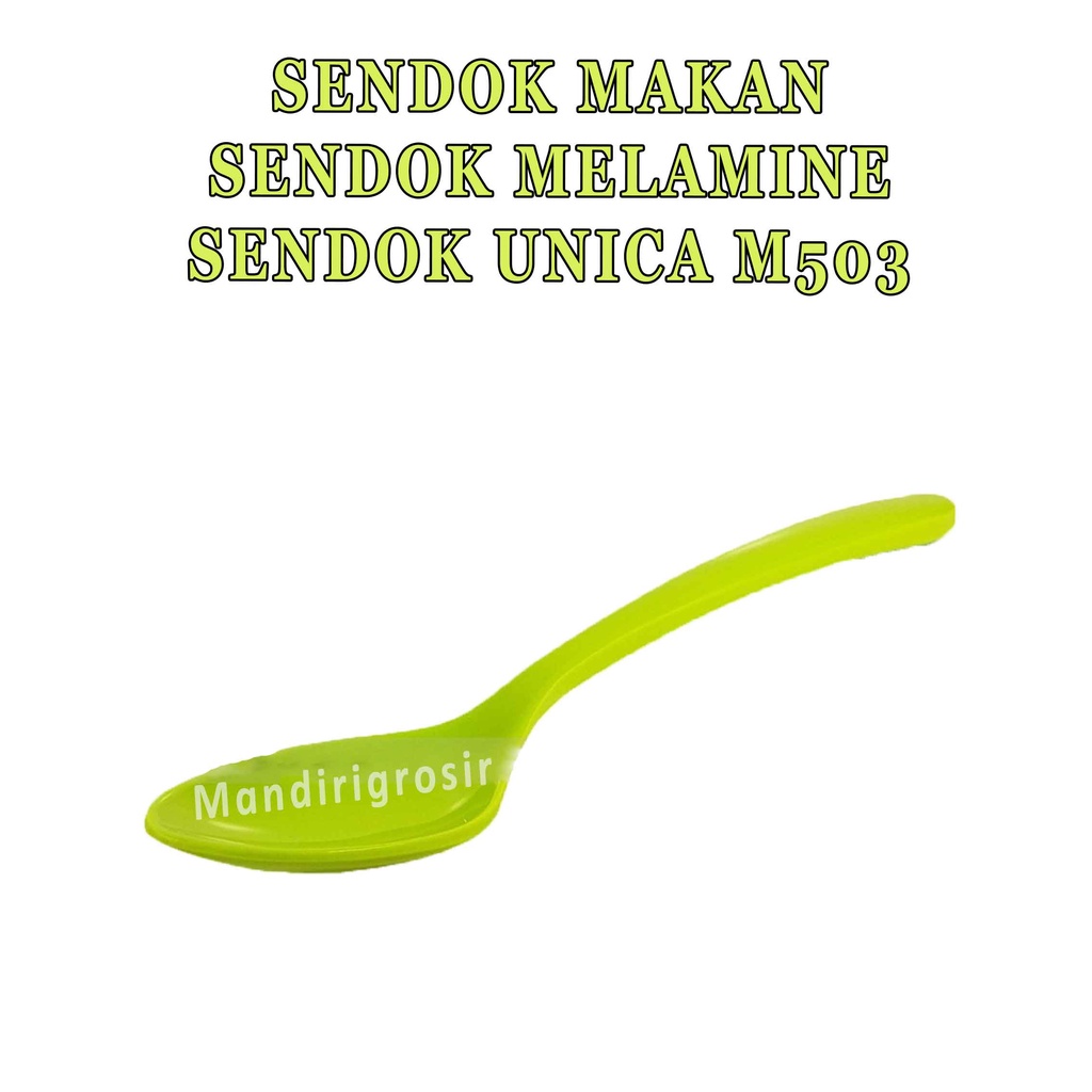 Sendok Melamine * Sendok Makan * Sendok Unica M503 * Sendok Serbaguna