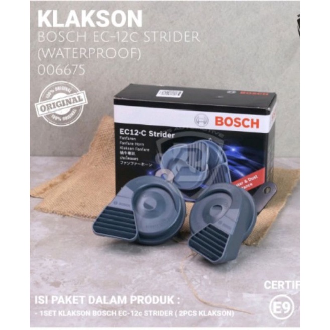 - 1SET KLAKSON BOSCH STRIDER EC12-C (2PCS)