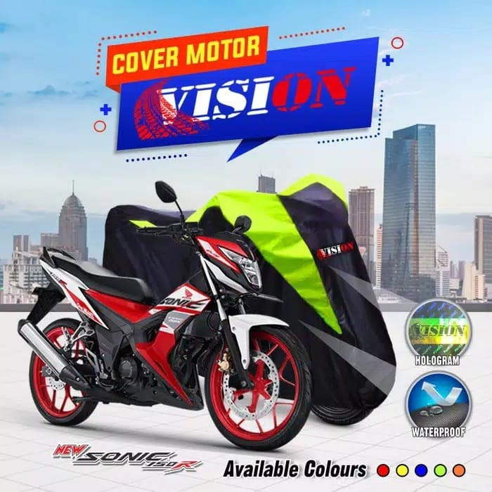 TERMURAH COVER SARUNG MOTOR HONDA SONIC PENUTUP SARUNG MOTOR SONIC