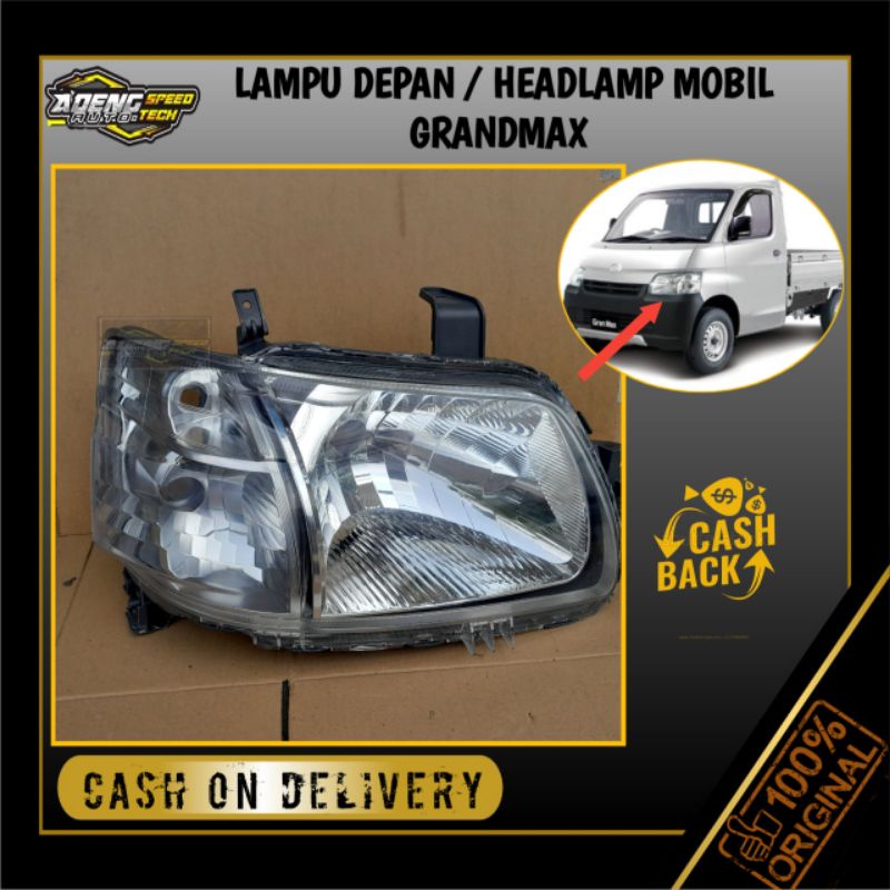 New Lampu depan mobil grandmax original headlamp grandmax original second berkualitas copotan kanan