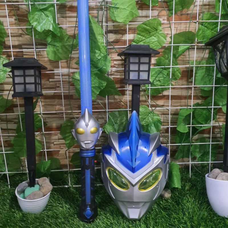 Mainan Set Topeng & Pedang ultramen - Paket Mainan ultramen