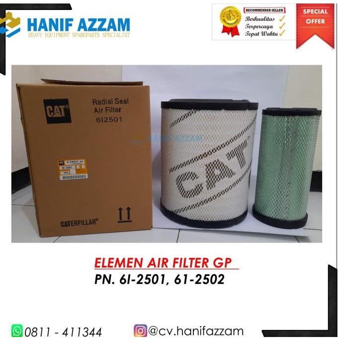 FILTER UDARA 6I-2501 6I-2502 / 6I2501 6I2502 / 6I 2501 6I 2502