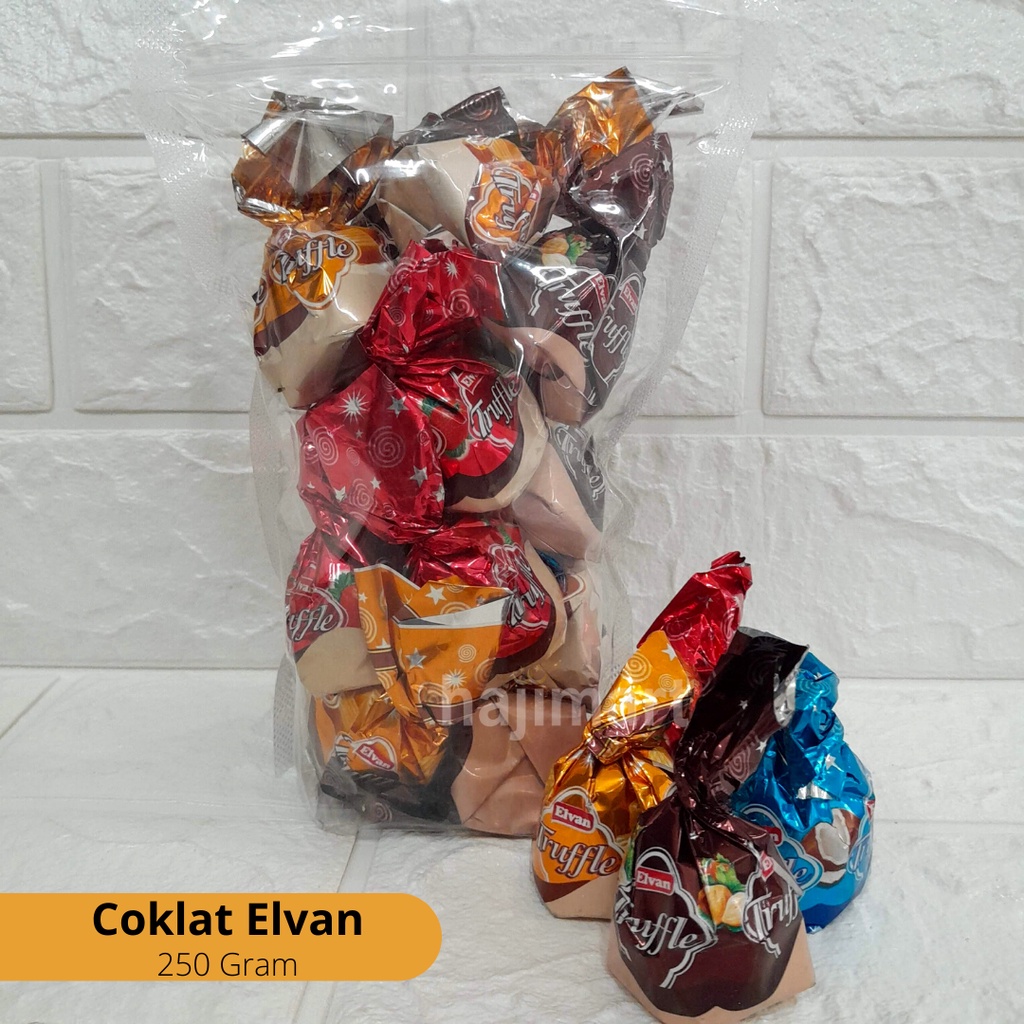 COKLAT ELVAN TRUFFLE / COKLAT / CAMILAN/ OLEH - OLEH HAJI UMROH