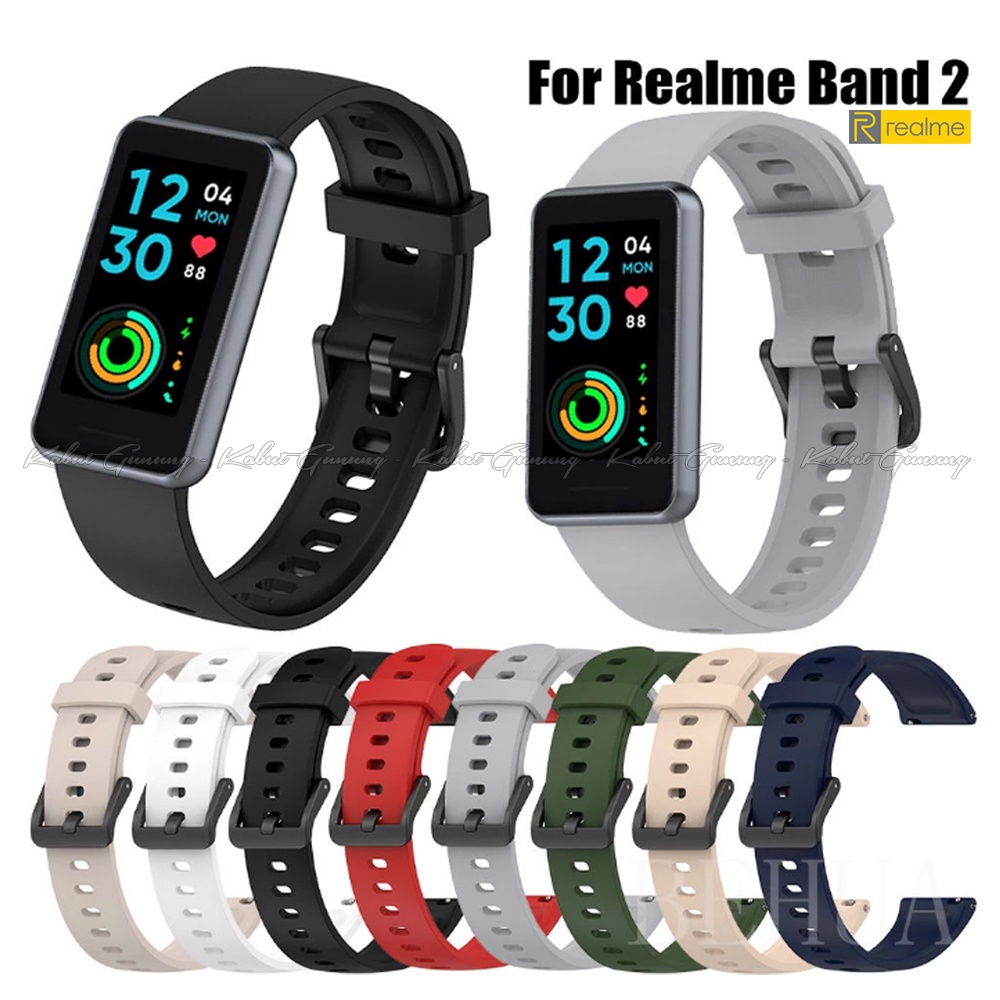 Silikon Tali Strap Smartband For Realme Band 2 RMW2010