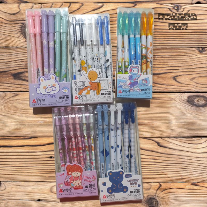 

Bolpen Gel Hapus Odemei Karakter Lucu