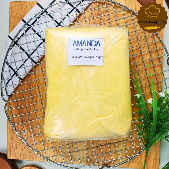 Mentega Amanda Kuning 1kg [REPACK] - Margarine Serbaguna