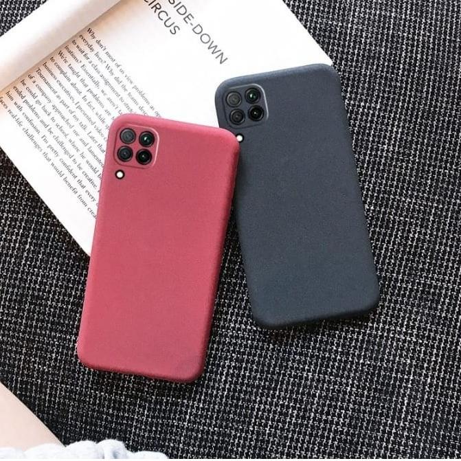 ㊩ Soft Case Samsung Galaxy M12 / A12, M22 / A22 4G, M31, M51, M32, M62 dan A21s Slim Matte Silicon S
