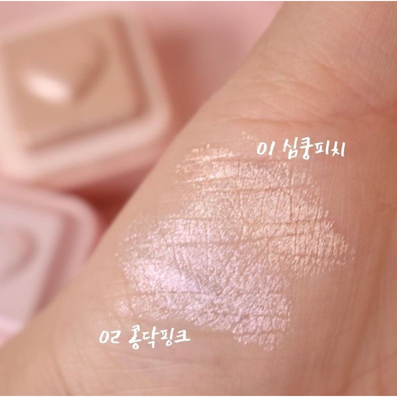 COLORGRAM Milk Bling Heartlighter Highlighter High Lighter