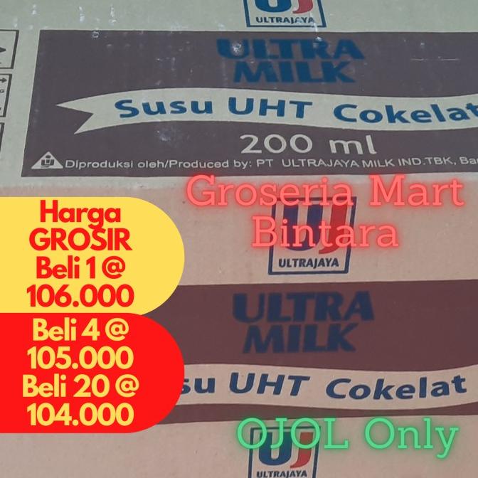 

*Bintara* Susu Ultra UHT Cokelat 200ml x 24 (1 Dus) - Bekasi TERLARIS TERPERCAYA ORIGINAL