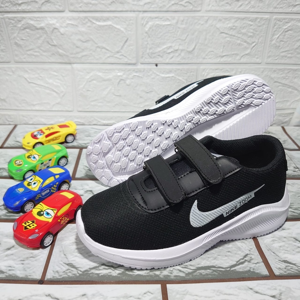 SEPATU SEKOLAH HITAM BLACK NEW ANAK LAKI-LAKI &amp; PEREMPUAN SEPATU SPORT