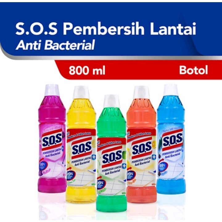 SOS Pembersih Lantai - Botol 800ml